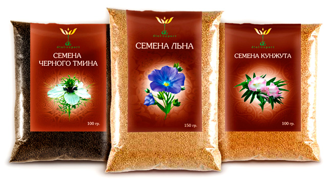 упаковка семян Dial Export