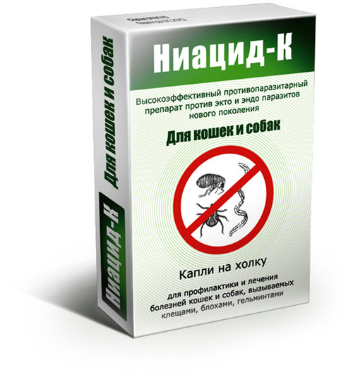 Дизайн упаковки «Ниацид»